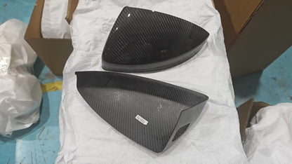 2015-2021 For Audi TT TTS TTRS MK3 FV/8S Carbon Fiber Mirror Caps
