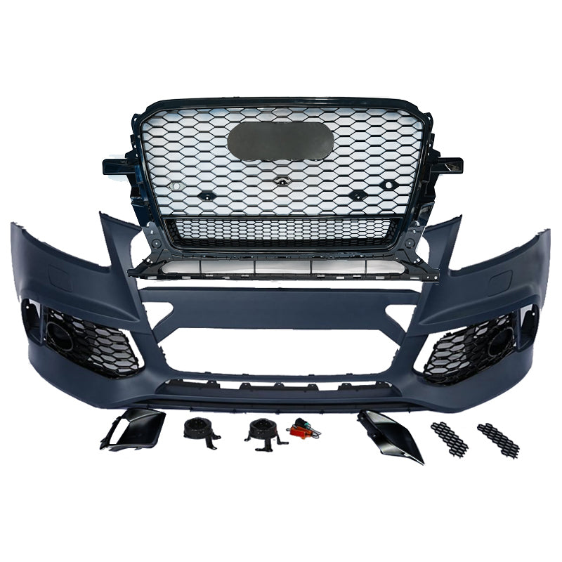 2013-2018 For Q5/SQ5 8R.5/B8.5 RSQ5 Style Body Kits With Honeycomb Grille | RSQ5 Bumper