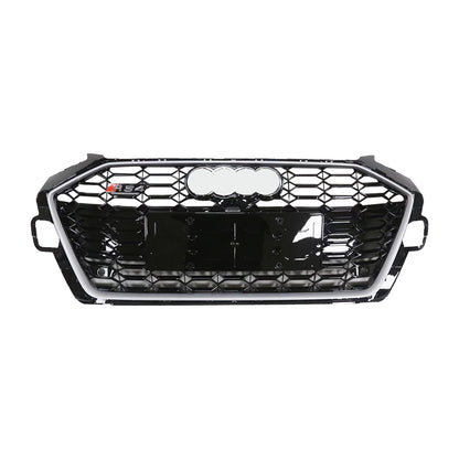 2020-2024 For Audi A4 S4 B9.5 Audi RS4 Honeycomb Grille