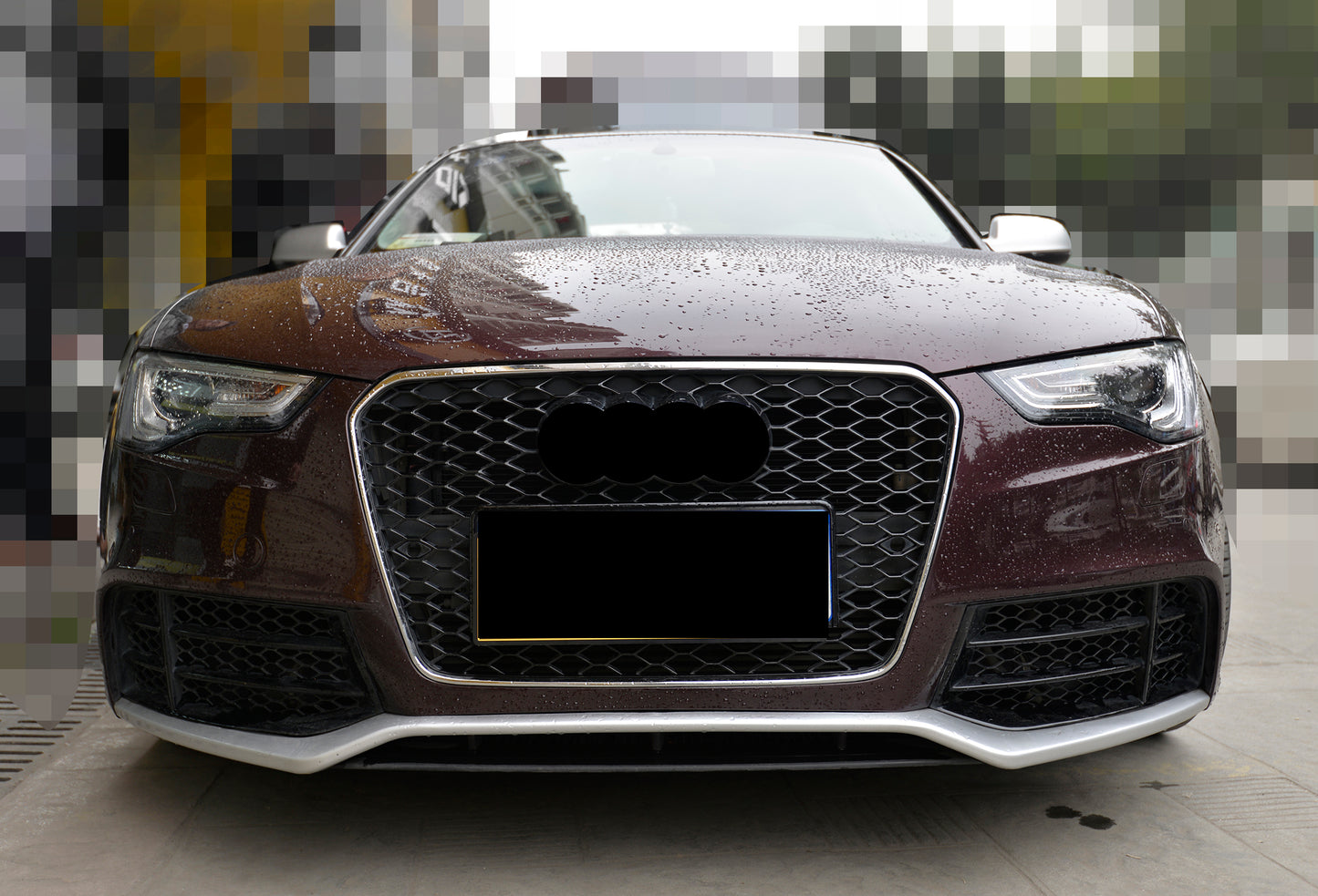2012-2016 For Audi A5 S5 B8.5 RS5 Style Honeycomb Grille