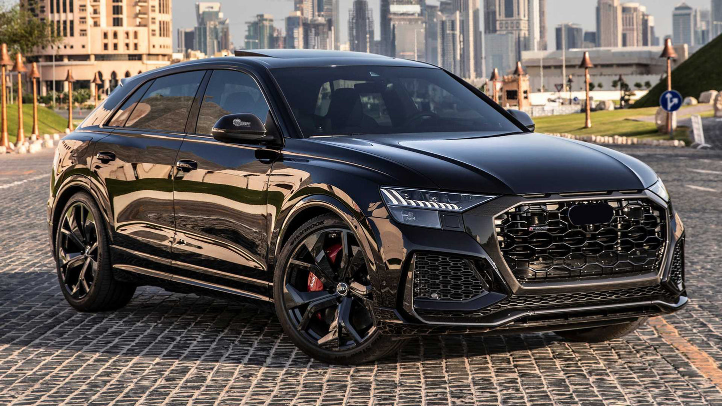 2019-2024 For Audi Q8 SQ8 4M RSQ8 Honeycomb Grille