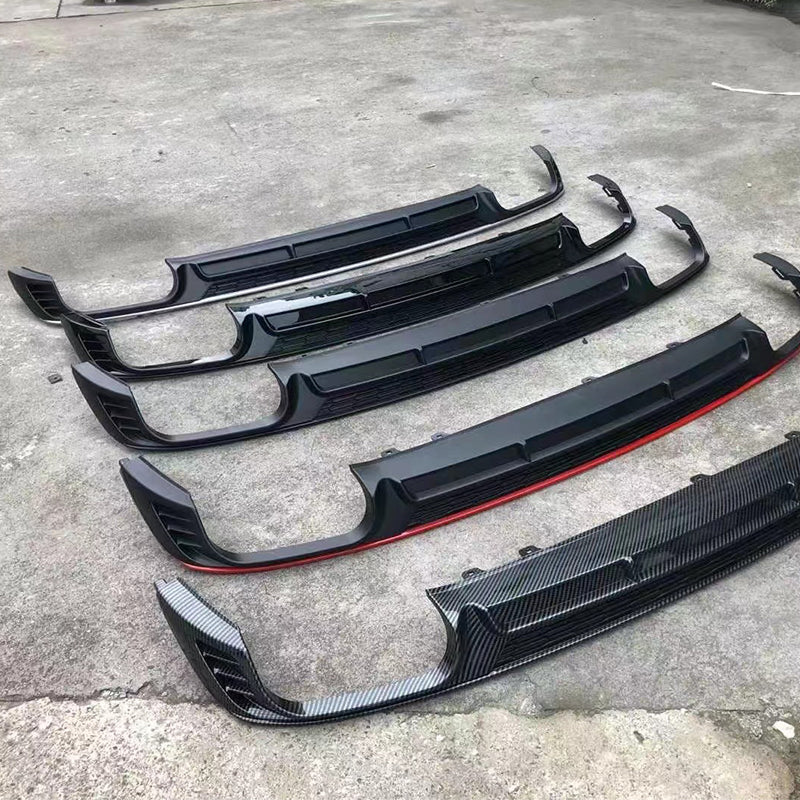 2019-2025 For Audi A6 S6 C8 C8.5 Rear Diffuser With Tailpipe
