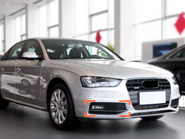 2013-2016 For Audi A4 S4 B8.5 RS4 Style S line Fog Light Grilles