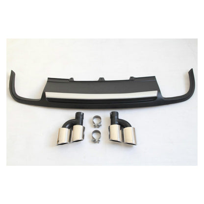 2009-2011 For Audi A5 S5 B8 Audi S5 Style Non S line diffuser with tailpipe