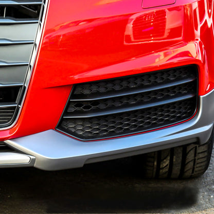 2016-2018 For Audi A1 S1 Front Bumper Down Grille Honeycomb Style Fog Light Grilles