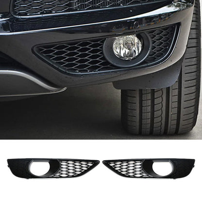 2010-2015 For Audi Q7 SQ7 4L Audi Front Bumper Down Grille Honeycomb Style Fog Light Grilles