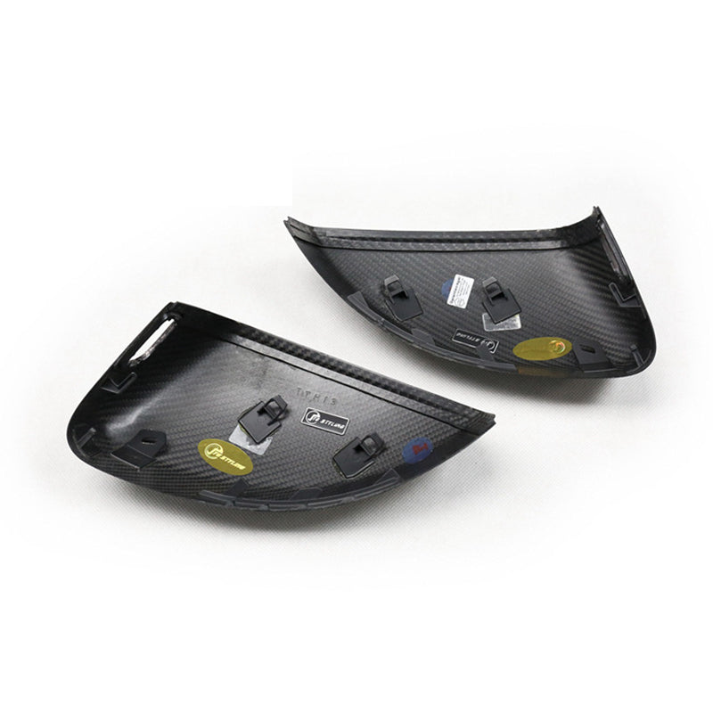 2013-2020 For Audi A3 S3 RS3 8V 8V.5 Carbon Fiber Mirror Caps