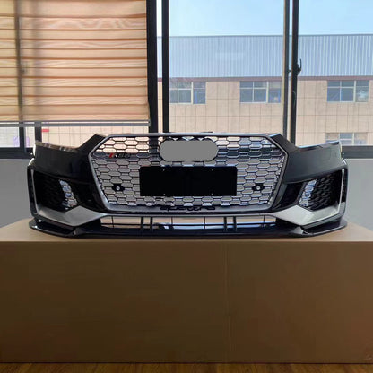 2017-2019 For A5/S5 B9 Body Kits With ACC & Honeycomb Grille Front Lip