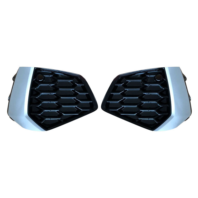 2020-2024 For Audi A3 S3 8Y Front Bumper Down Grille Honeycomb Style Fog Light Grilles