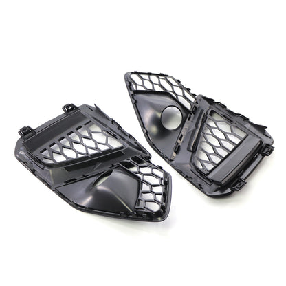 2020-2024 For Audi A4 S4 B9.5 Audi Front Bumper Down Grille Honeycomb Style S line Fog Light Grilles