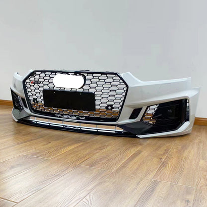 2017-2019 For A5/S5 B9 Body Kits With ACC & Honeycomb Grille Front Lip
