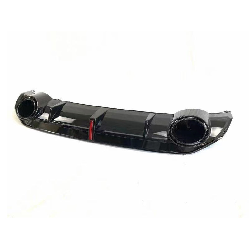 2020-2024 For Audi A3 S3 8Y S line rear diffuser and large dual tailpipe