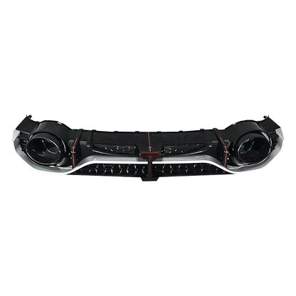 2020-2024 For Audi A3 S3 8Y S line rear diffuser and large dual tailpipe