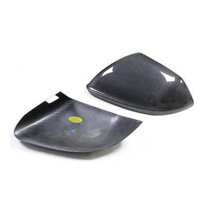 2019+ For Audi Q8 SQ8 RSQ8 4M Audi Q8 SQ8 RSQ8 Carbon Fiber Mirror Caps