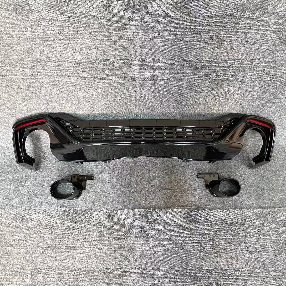 2020-2024 For Audi A5 S5 B9.5 Audi RS5 Style A5 Diffuser With Tailpipe