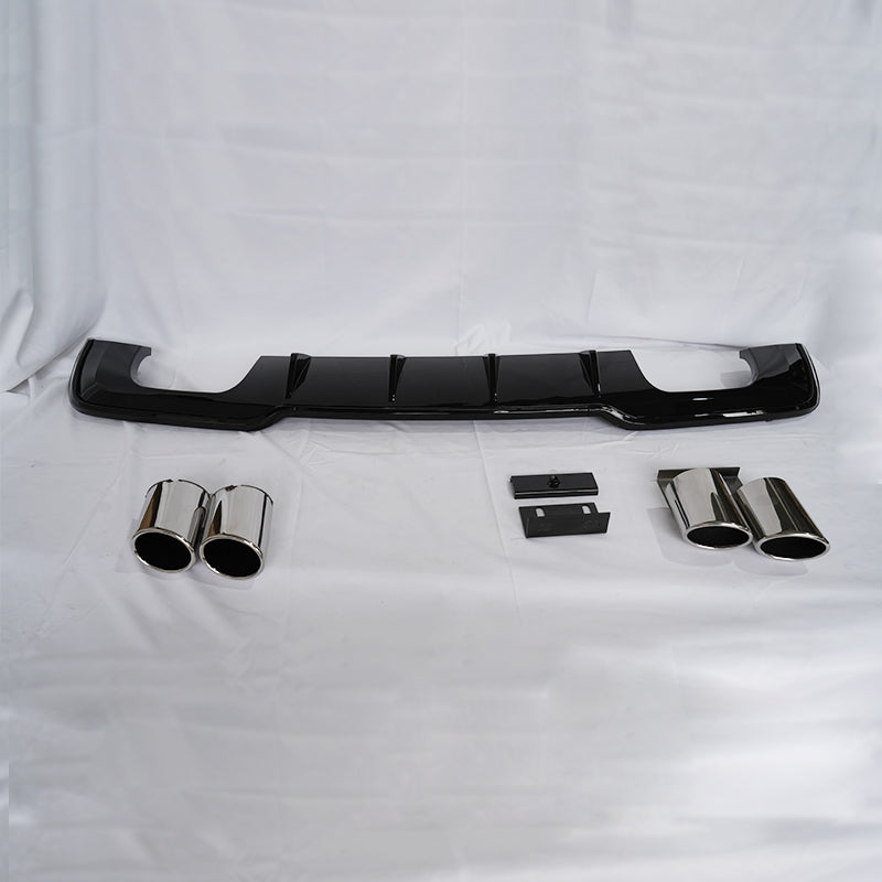 2017-2019 For Audi A3 S3 8V.5 S line rear diffuser and tailpipe