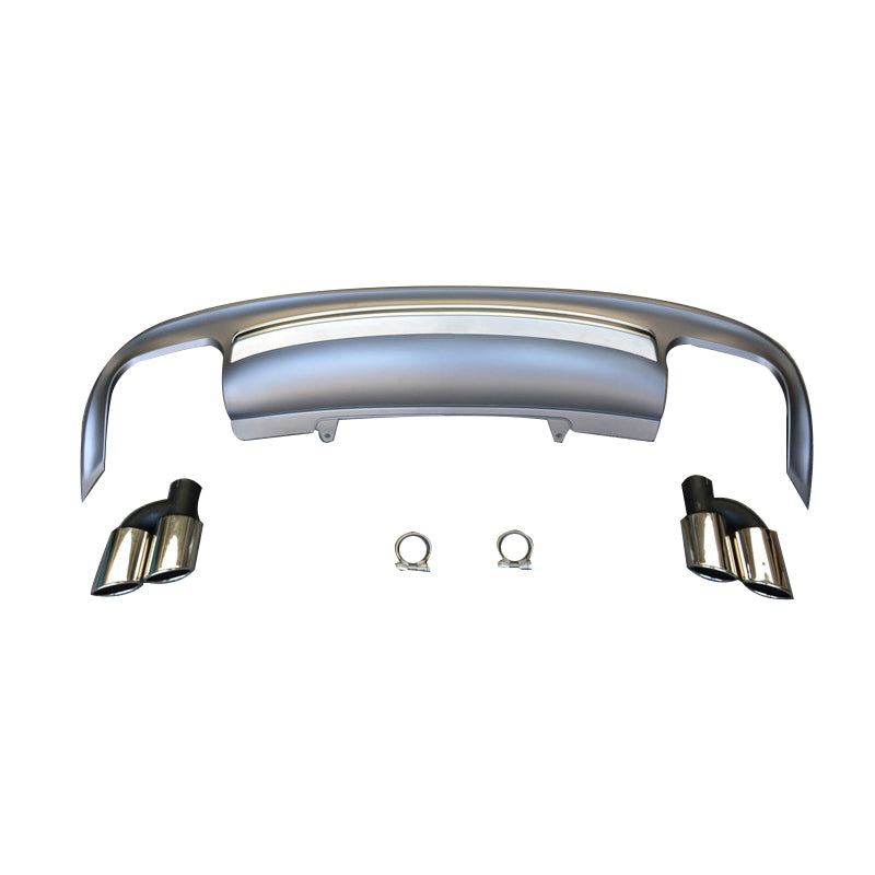 2012-2016 For Audi A5 S5 B8.5 Audi S5 Style A5 Non S line diffuser with tailpipe