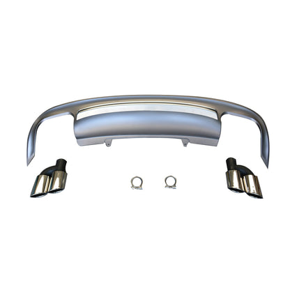 2012-2016 For Audi A5 S5 B8.5 Audi S5 Style A5 Non S line diffuser with tailpipe