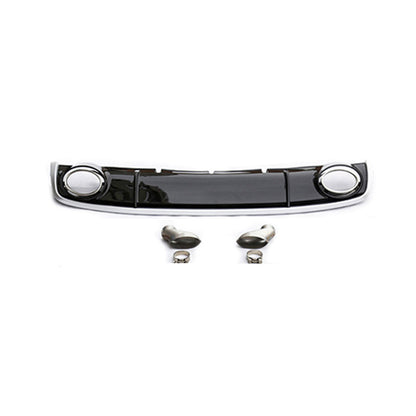 2008-2012 For Audi A4 S4 B8 Rear Diffuser With Tailpipe