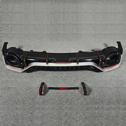 2020-2024 For Audi A5 S5 B9.5 Audi RS5 Style A5 Diffuser With Tailpipe