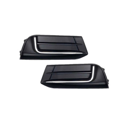 2017-2019 For Audi A3 S3 8V.5 Front Bumper Down Grille Honeycomb Style Non S line Fog Light Grilles