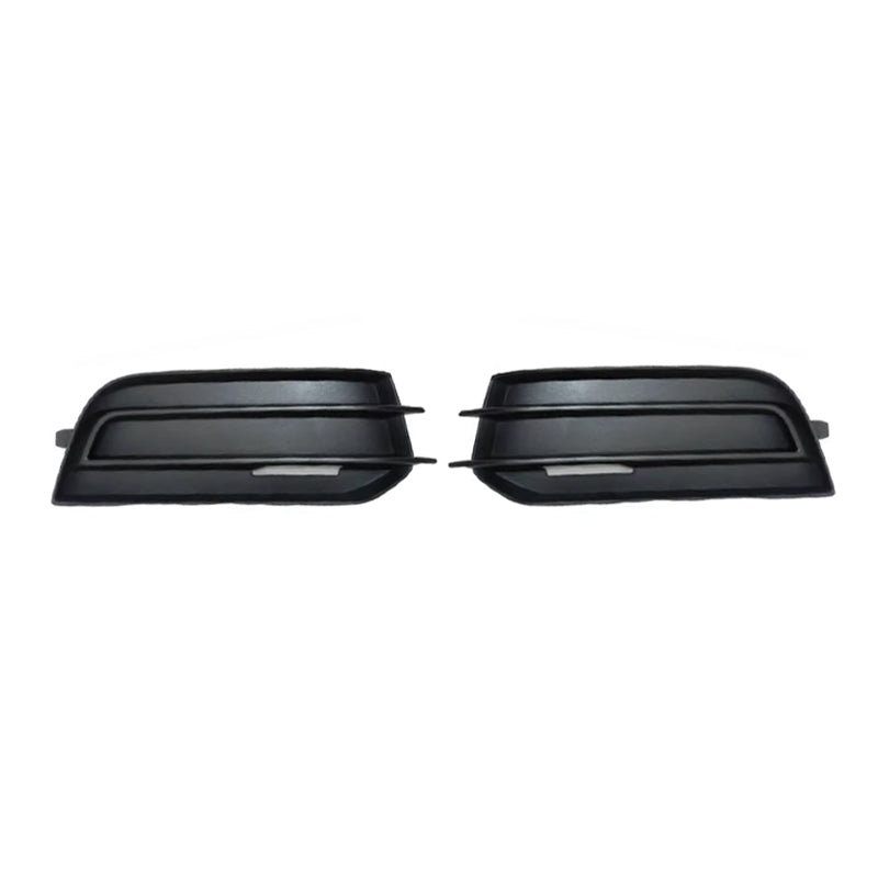 2011-2015 For Audi A1 S1 8X Front Bumper Down Grille Honeycomb Style Honeycomb Fog Light Grilles