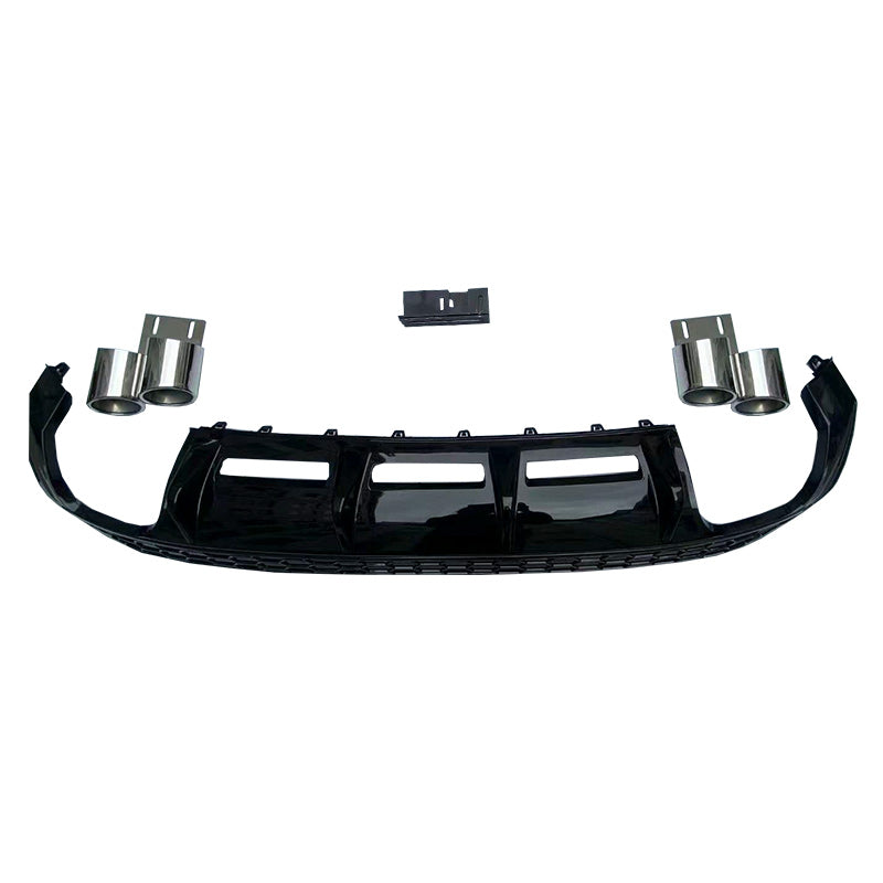 2020-2024 For Audi A3 S3 8Y S line Rear Diffuser With Tailpipe