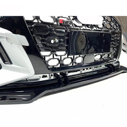 2020-2024 For A3/S3 8Y RS3 Style Bumper With Honeycomb Grille Front Lip