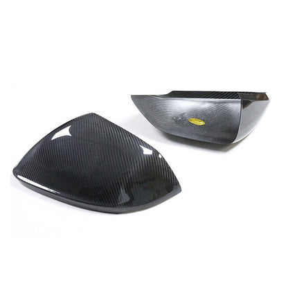 2019+ For Audi Q8 SQ8 RSQ8 4M Audi Q8 SQ8 RSQ8 Carbon Fiber Mirror Caps