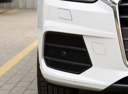 2016-2019 For Audi Q3 SQ3 8U.5 Front Bumper Down Grille Honeycomb Style Fog Light Grilles