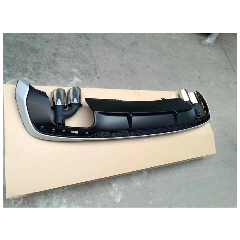2020-2024 For Audi A4 S4 B9.5 Audi S4 Style A4 Diffuser With Tailpipe