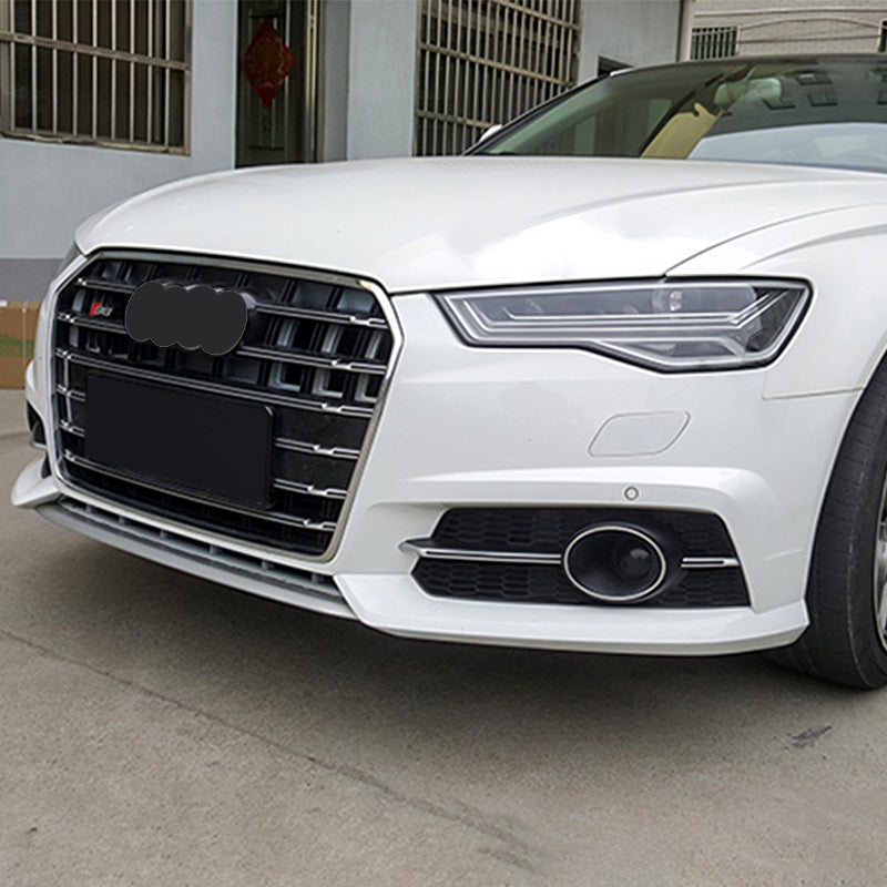 2016-2018 For Audi A6 S6 C7.5 Audi Front Bumper Down Grille Honeycomb Style S Line Fog Light Grilles