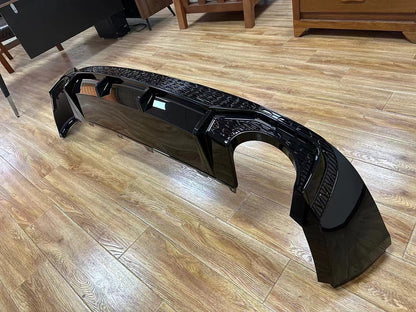 2019-2025 For Audi Q5 SQ5 B9 B9.5 To RSQ8 Style Rear Diffuser With Tailpipe