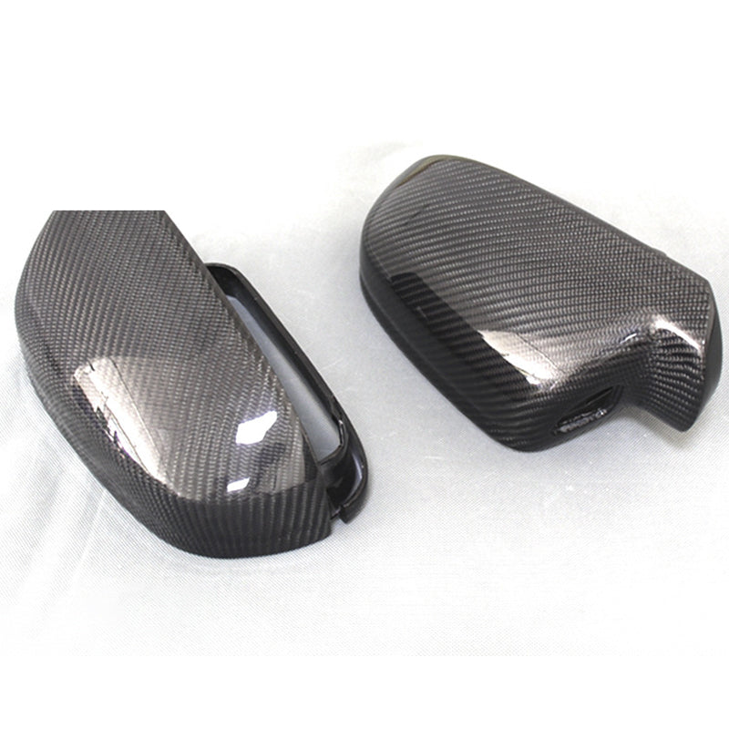 2008-2012 For Audi A3 8P.5 8PA Carbon Fiber Mirror Caps