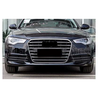2012-2015 For Audi A6 S6 C7 Audi Front Bumper Down Grille Honeycomb Style Non S Line Fog Light Grilles