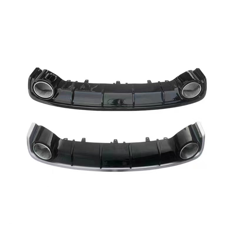 2016-2018 For Audi A6 S6 C7.5 Rear Diffuser With Tailpipe
