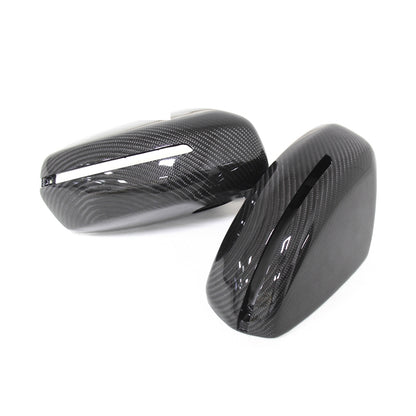 2008-2014 For Audi TT TTS TTRS MK2 8J Carbon Fiber Mirror Caps
