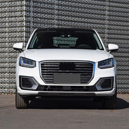 2018-2020 For Audi Q2 SQ2 J11 Front Bumper Down Grille Honeycomb Style Fog Light Grilles