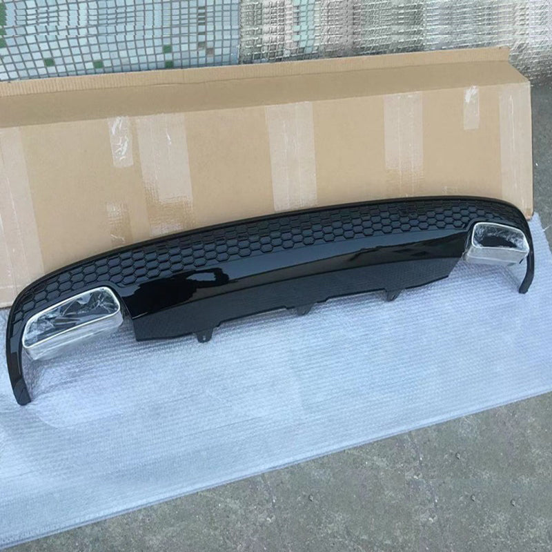 2012-2015 For Audi A6 S6 C7 Rear Diffuser With Tailpipe