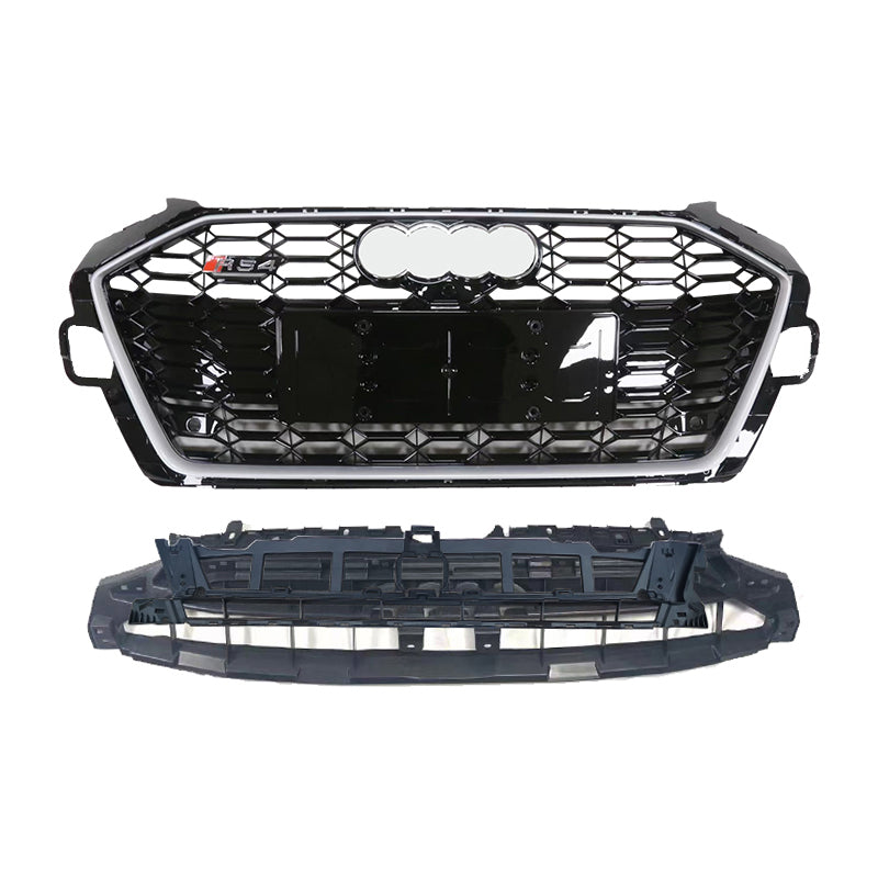 2020-2024 For Audi A4 S4 B9.5 Audi RS4 Honeycomb Grille