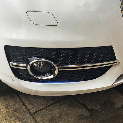 2013-2015 For Audi Q3 SQ3 8U Front Bumper Down Grille Honeycomb Style Fog Light Grilles