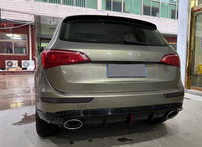 2008-2017 For Audi Q5 SQ5 8R 8R.5/B8 B8.5 RSQ5 Style Non-S line Rear Diffuser With Large Dual Tailpipe