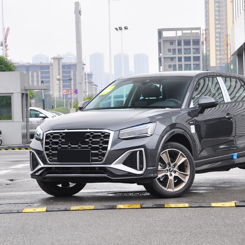 2021-2023 For Audi Q2 SQ2 Front Bumper Down Grille Honeycomb Style Fog Light Grilles