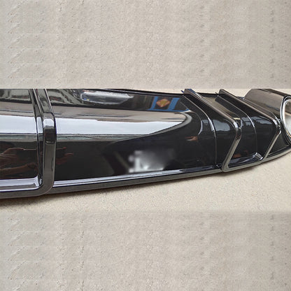 2017-2019 For Audi A4 S4 B9 Diffuser With Large Dual Tailpipe