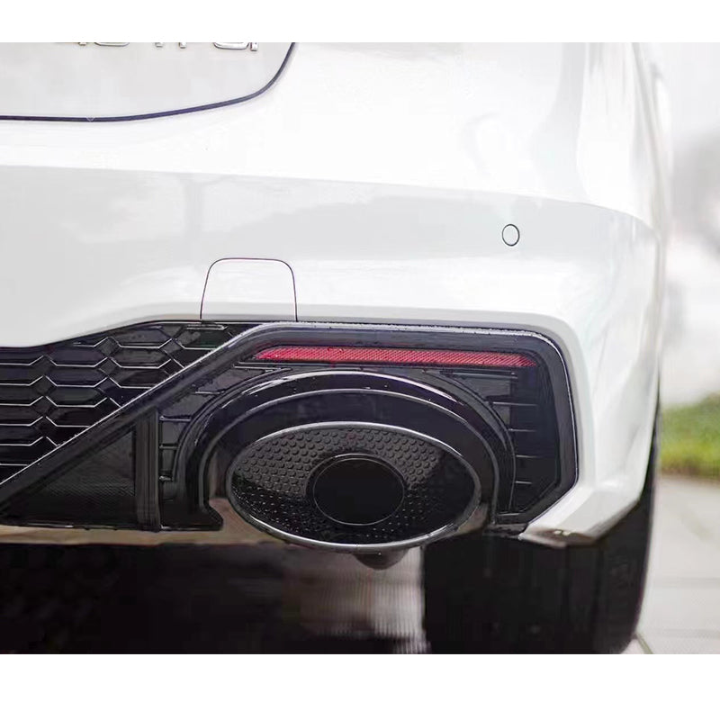 2019-2025 For Audi A7 S7 C8 Audi RS7 S7 Style A7 Rear Diffuser With Tailpipe