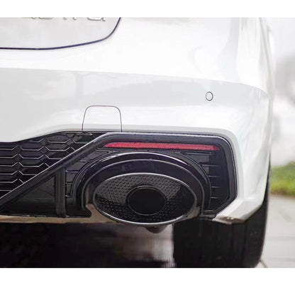 2019-2025 For Audi A7 S7 C8 Audi RS7 S7 Style A7 Rear Diffuser With Tailpipe