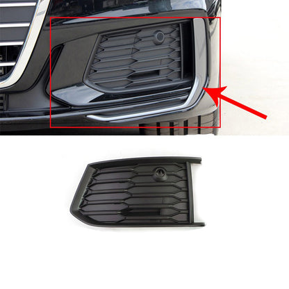 2019-2022 For Audi A6 S6 C8 Front Bumper Down Grille Honeycomb Style S Line Fog Light Grilles