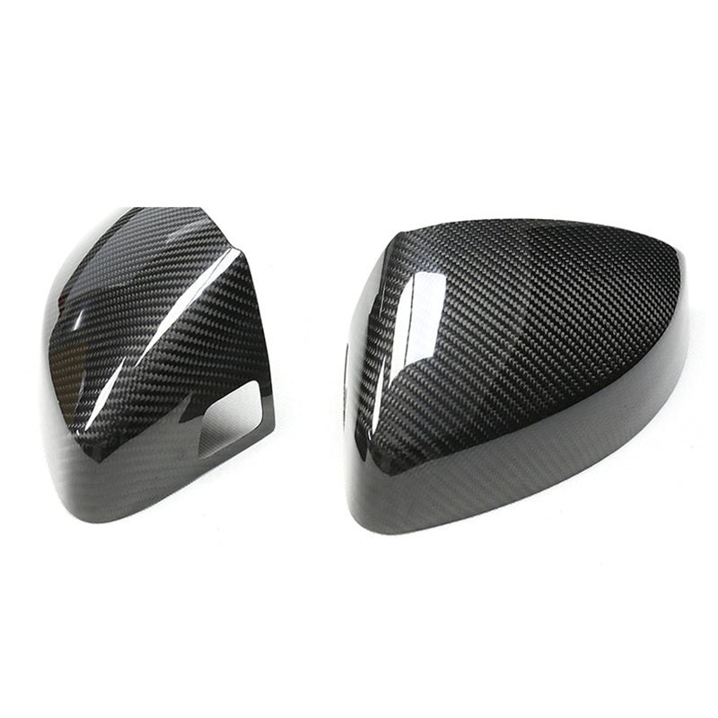 2013-2020 For Audi A3 S3 RS3 8V 8V.5 Carbon Fiber Mirror Caps