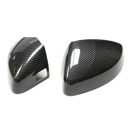2013-2020 For Audi A3 S3 RS3 8V 8V.5 Carbon Fiber Mirror Caps