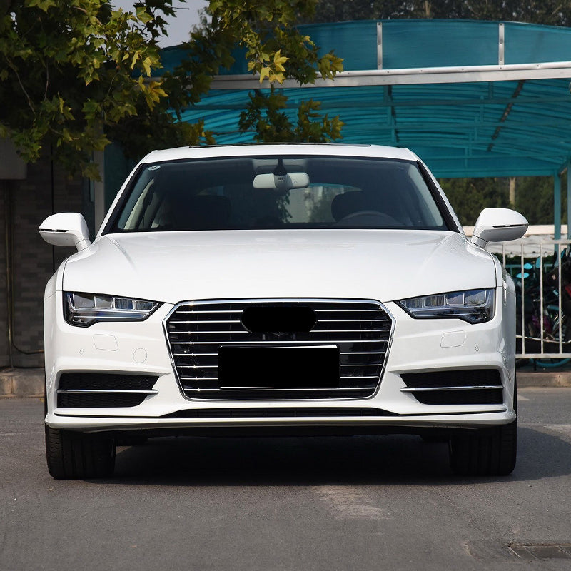 2016-2018 For Audi A7 S7 C7.5 Front Bumper Down Grille Honeycomb Style Fog Light Grilles